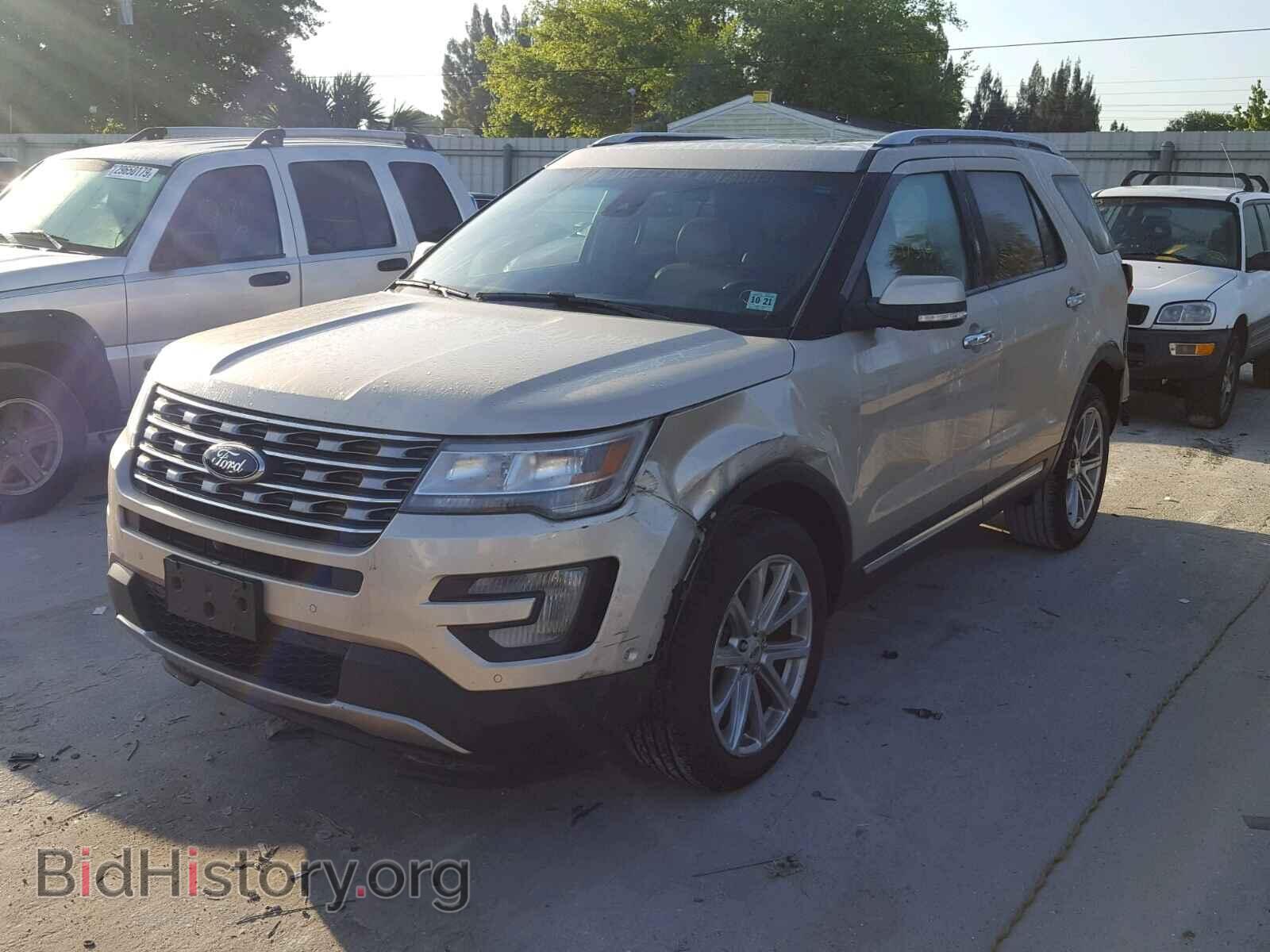 2017 FORD EXPLORER L - VIN: 1FM5K8F81HGA72481 - Фото 2