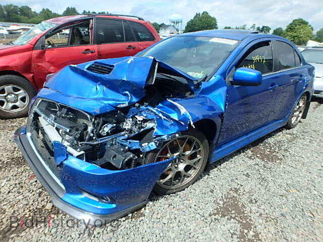 2012 MITSUBISHI EVO - VIN: JA32W5FV9CU007287 - Фото 2