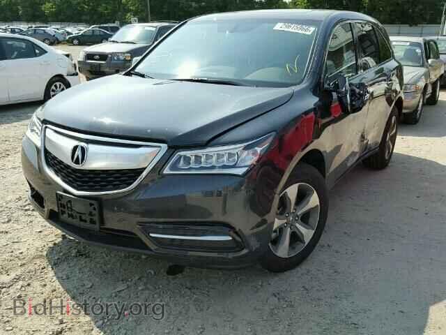 2016 ACURA MDX - VIN: 5FRYD4H29GB016809 - Photo 2