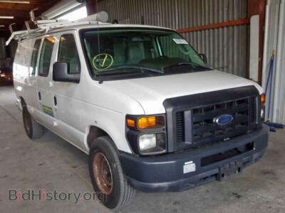 2010 Ford ECONOLINE, white — VIN 1FTNE2EL3ADA42985, Copart