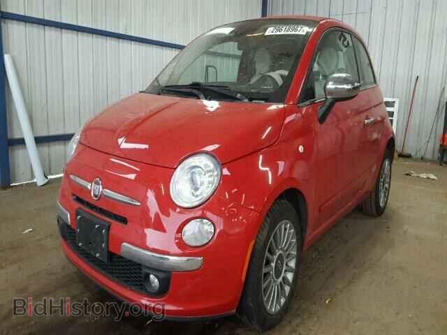 2012 FIAT 500 - VIN: 3C3CFFERXCT185787 - Фото 2