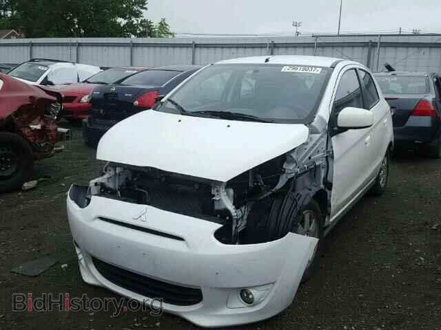 2014 MITSUBISHI MIRAGE - VIN: ML32A4HJ7EH006366 - Фото 2