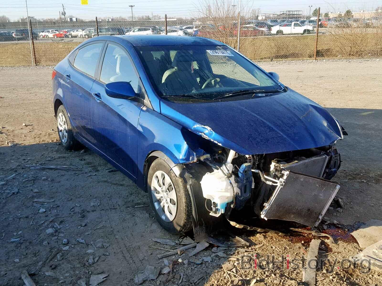 Photo KMHCT4AE3HU244182 - HYUNDAI ACCENT 2017