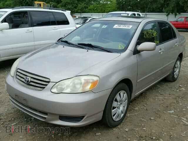 2003 TOYOTA COROLLA - VIN: 2T1BR32E43C042626 - Фото 2