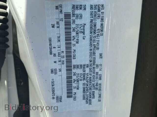 2014 FORD FOCUS - VIN: 1FADP3K25EL378520 - Photo 10