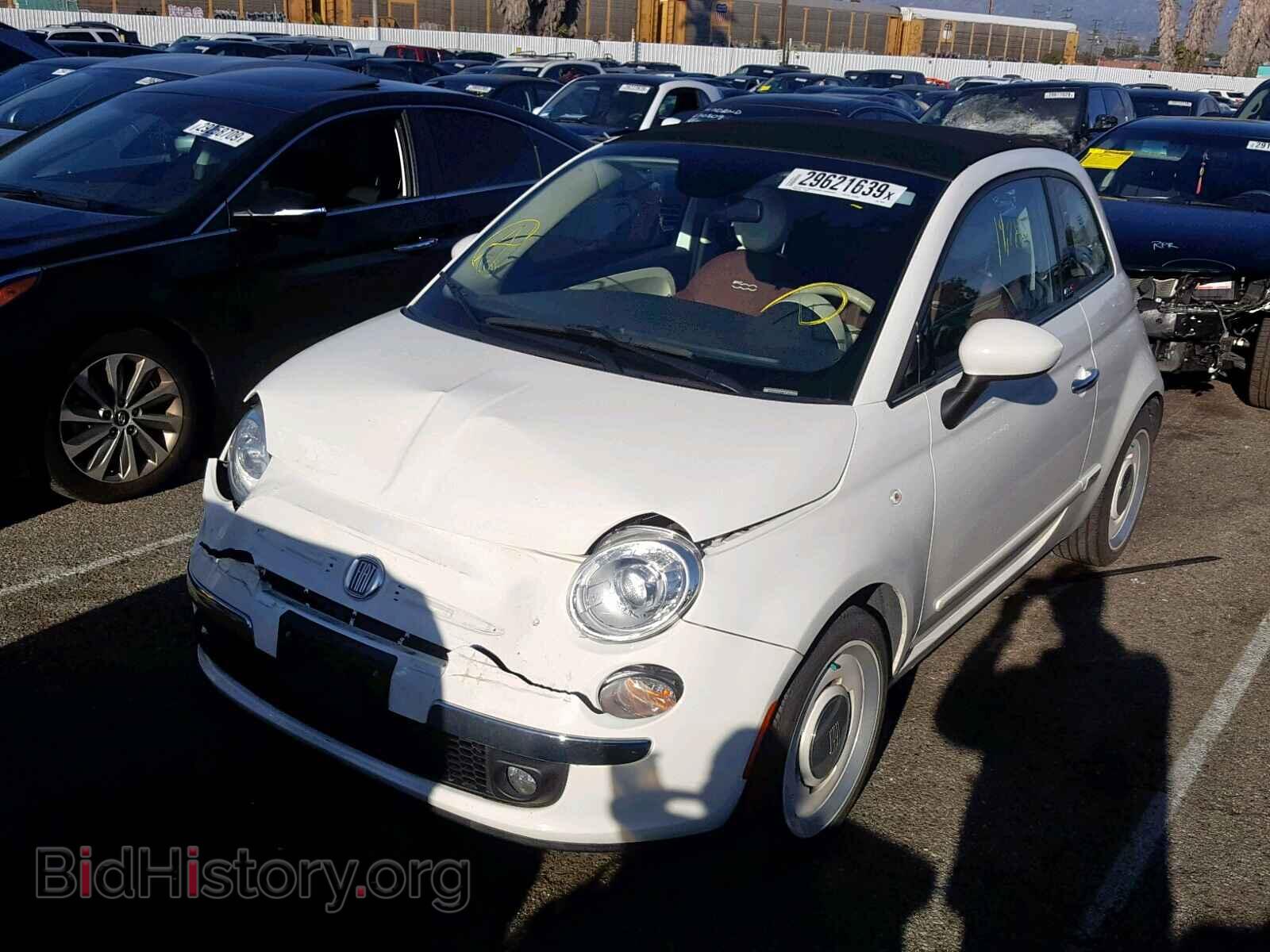 2015 FIAT 500 - VIN: 3C3CFFER9FT704283 - Фото 2