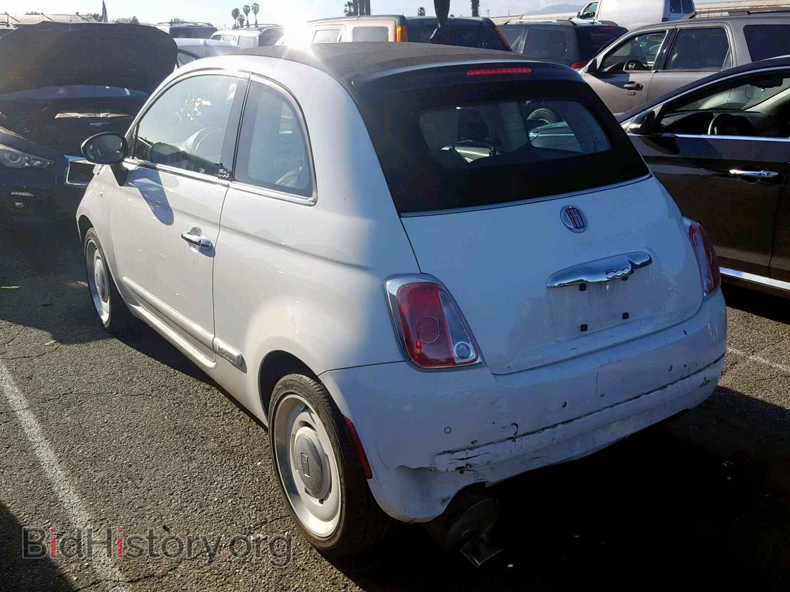 2015 FIAT 500 - VIN: 3C3CFFER9FT704283 - Фото 3