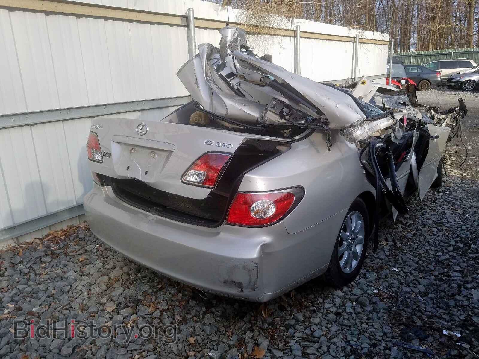 2004 LEXUS ES330 - VIN: JTHBA30G445054543 - Фото 4