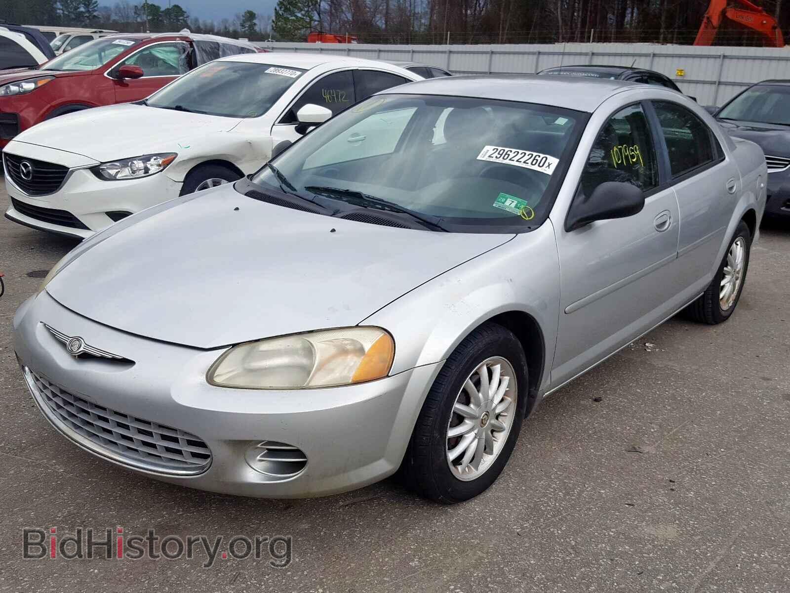 2002 CHRYSLER SEBRING - VIN: 1C3EL46X02N297032 - Фото 2