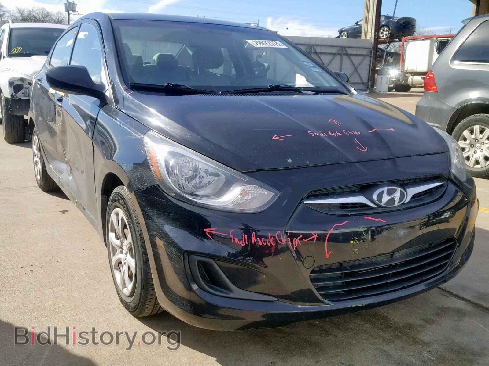 Photo KMHCT4AE2EU759105 - HYUNDAI ACCENT 2014