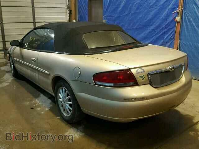 2001 CHRYSLER SEBRING - VIN: 1C3EL55U41N586068 - Фото 3