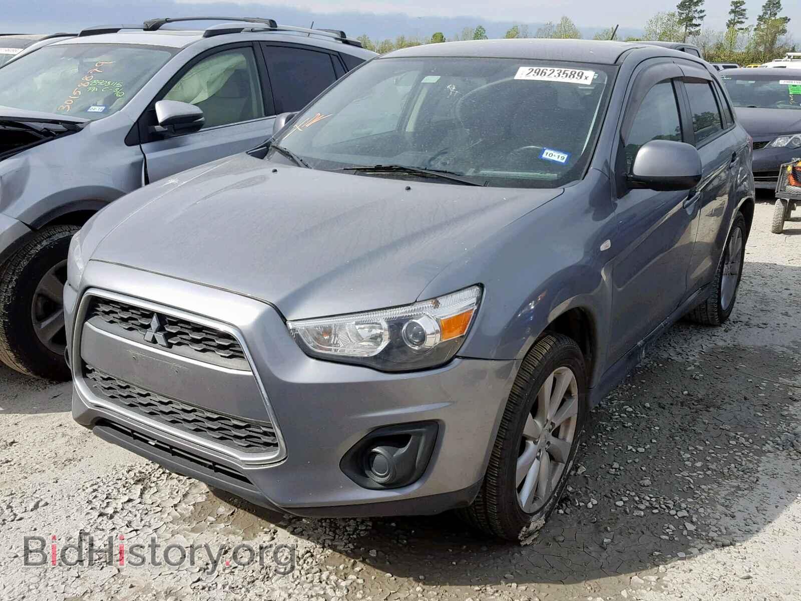 2014 MITSUBISHI OUTLANDER - VIN: 4A4AP3AU4EE022377 - Фото 2