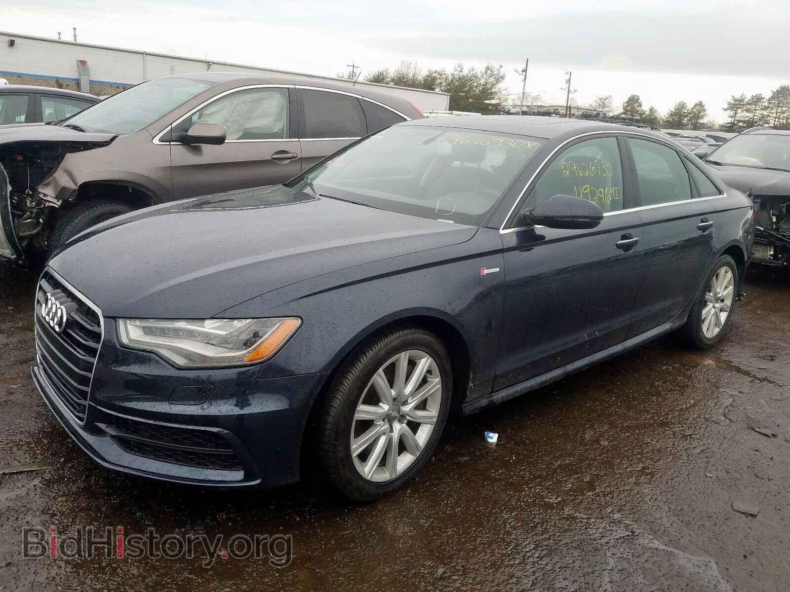2012 AUDI A6 - VIN: WAUBGAFC9CN005696 - Фото 2