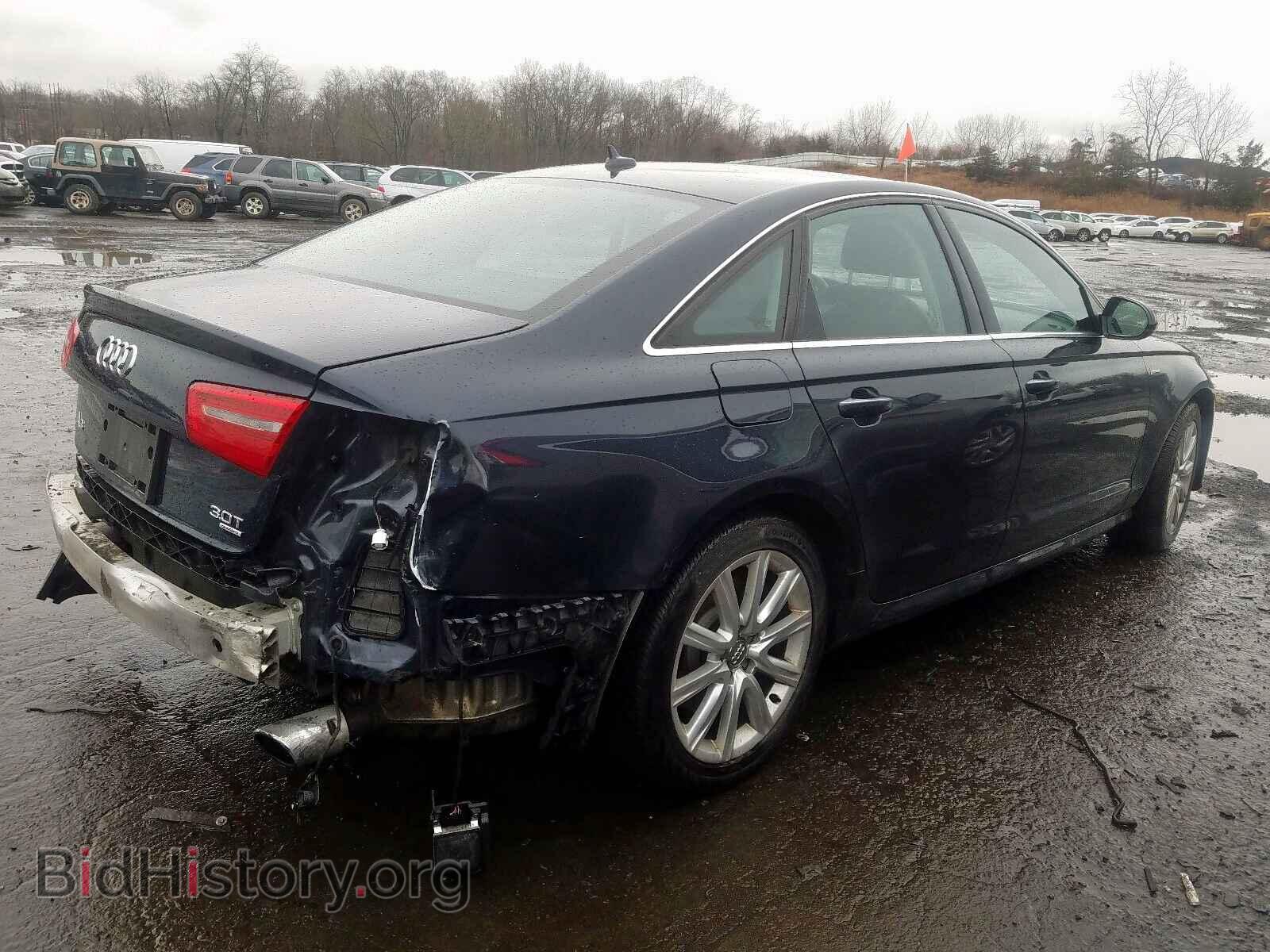 2012 AUDI A6 - VIN: WAUBGAFC9CN005696 - Фото 4