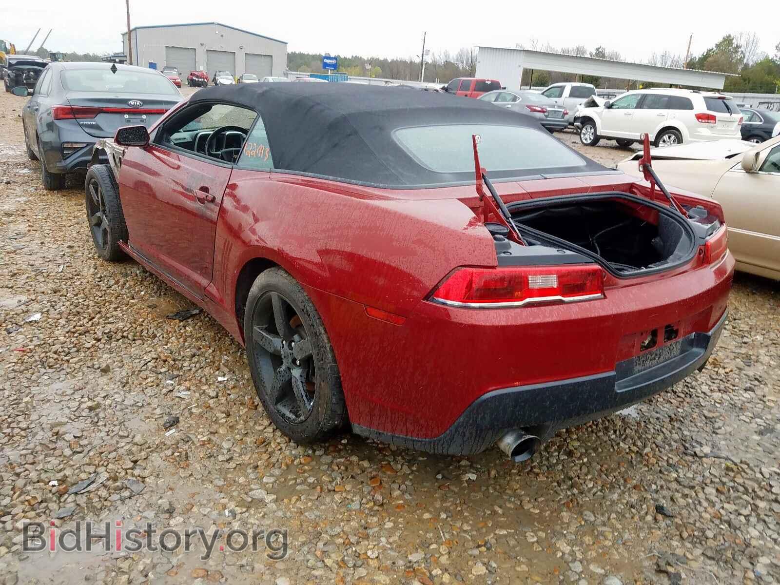 2014 CHEVROLET CAMARO - VIN: 2G1FB3D33E9286216 - Photo 3