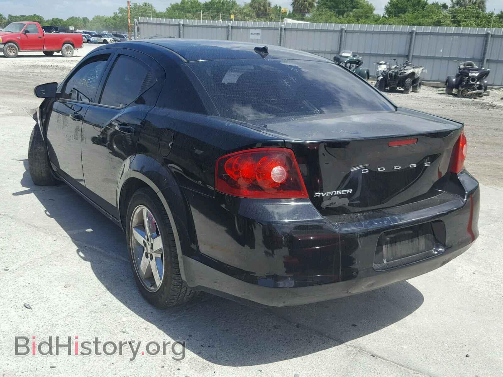2012 DODGE AVENGER - VIN: 1C3CDZAB1CN151091 - Фото 3