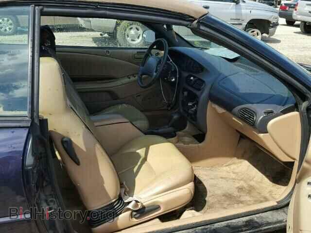 1998 CHRYSLER SEBRING - VIN: 3C3EL55H1WT306178 - Фото 5