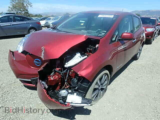 2015 NISSAN LEAF - VIN: 1N4AZ0CP1FC317060 - Фото 2