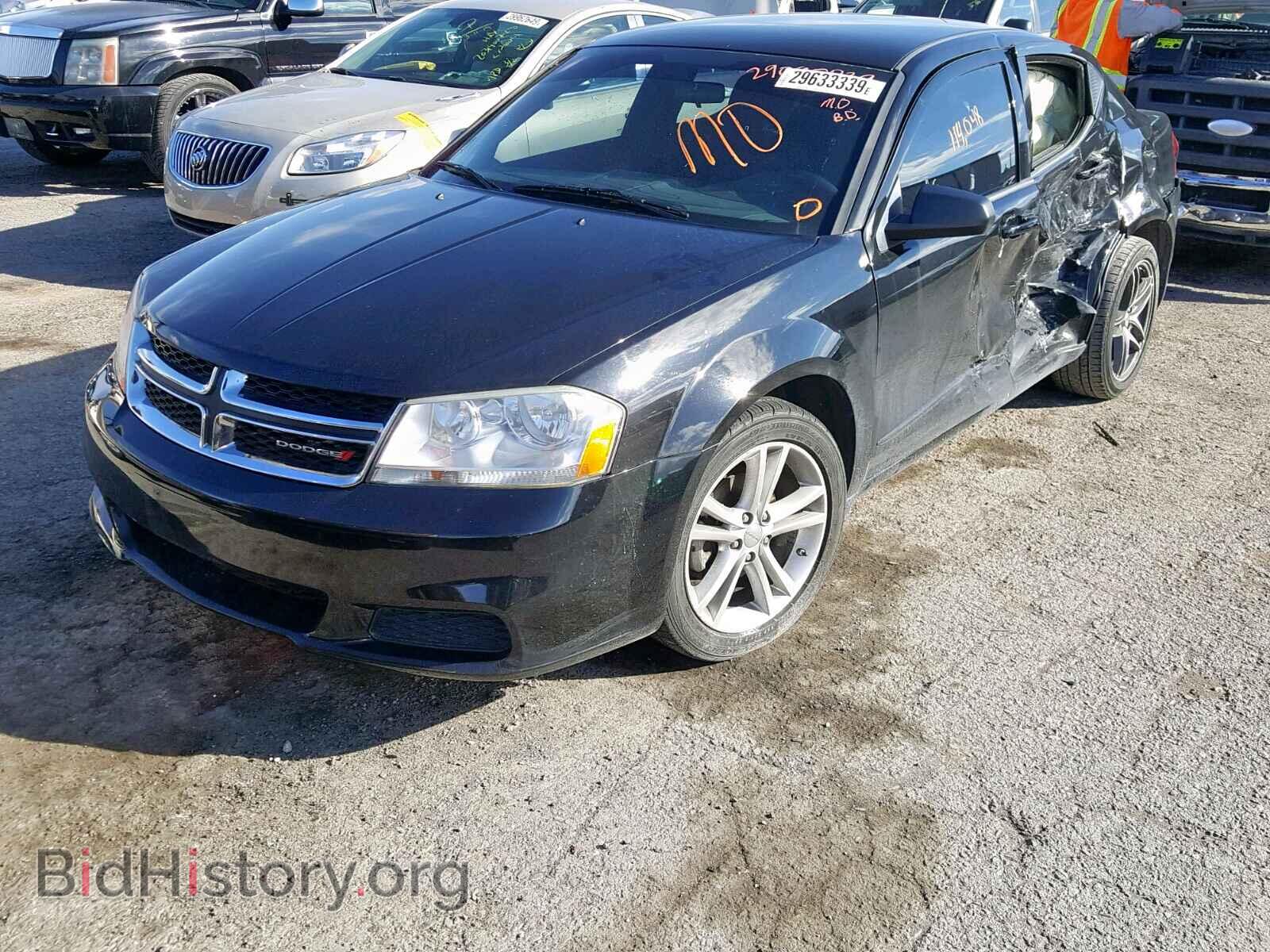 2012 DODGE AVENGER - VIN: 1C3CDZAG1CN327441 - Фото 2