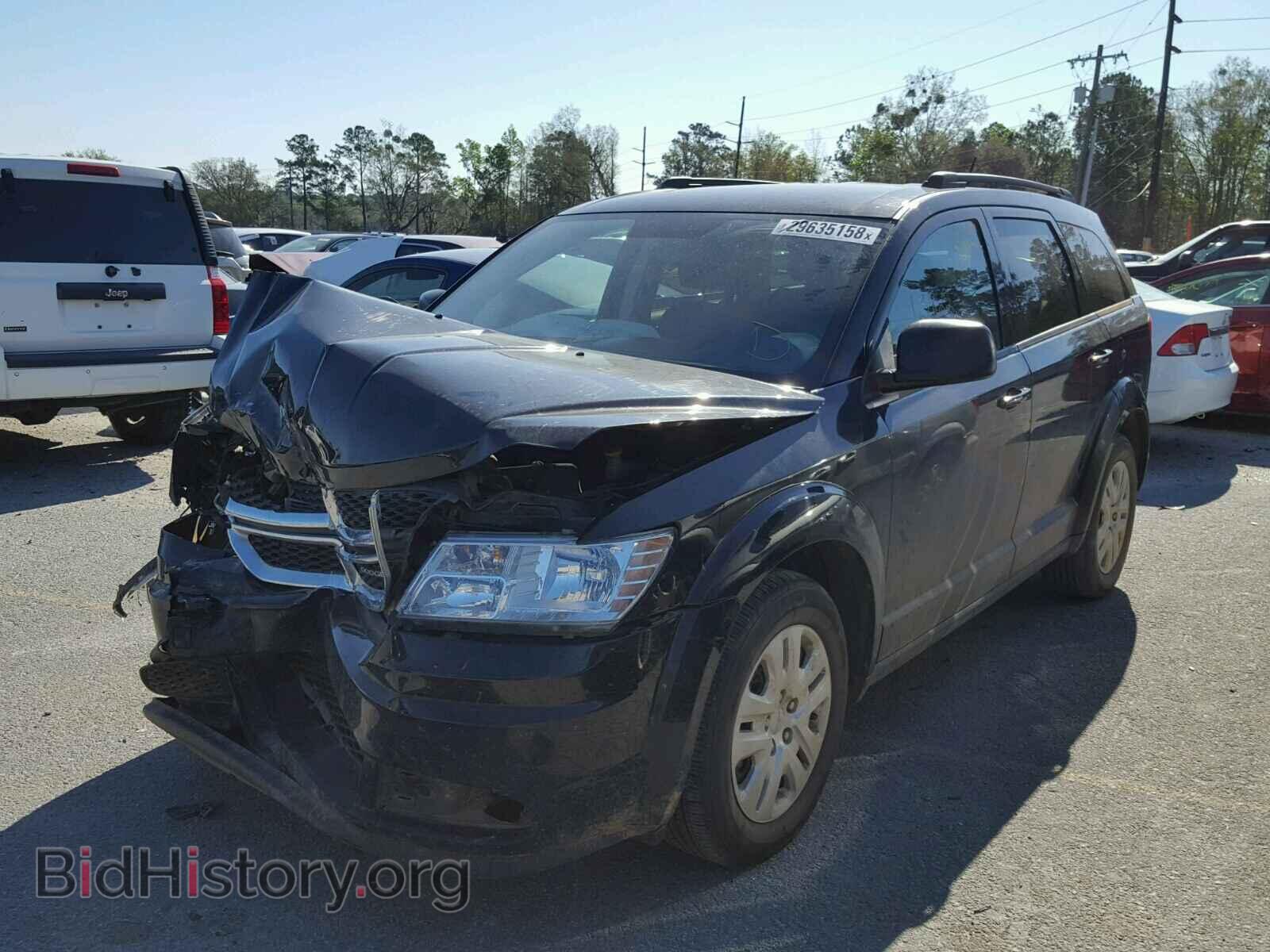 2016 DODGE JOURNEY - VIN: 3C4PDCAB6GT164385 - Фото 2