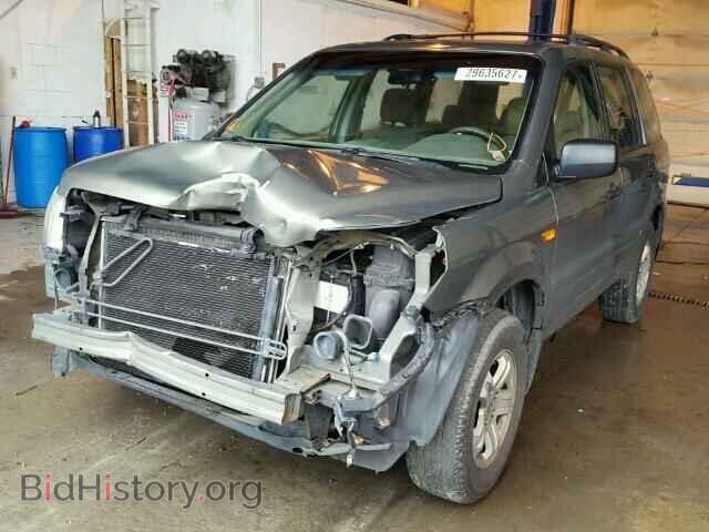 2007 HONDA PILOT - VIN: 2HKYF18137H504477 - Фото 2