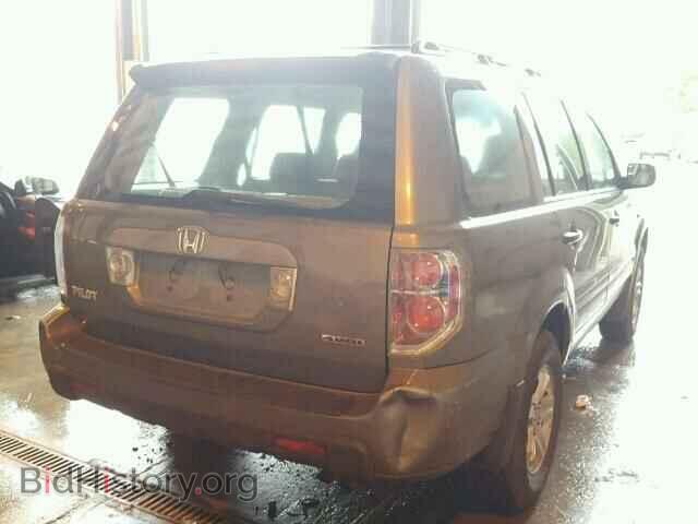 2007 HONDA PILOT - VIN: 2HKYF18137H504477 - Фото 4