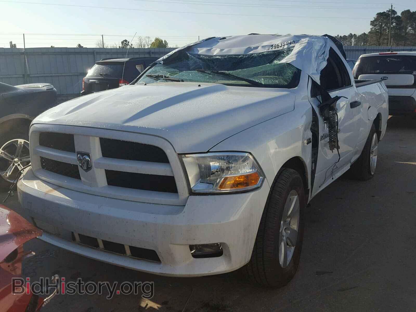 2012 DODGE RAM 1500 - VIN: 3C6JD6ATXCG136146 - Фото 2