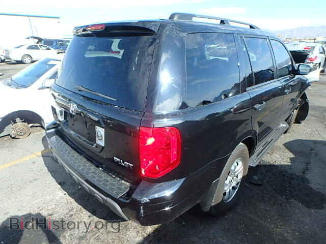 2005 HONDA PILOT - VIN: 2HKYF18505H549005 - Фото 4