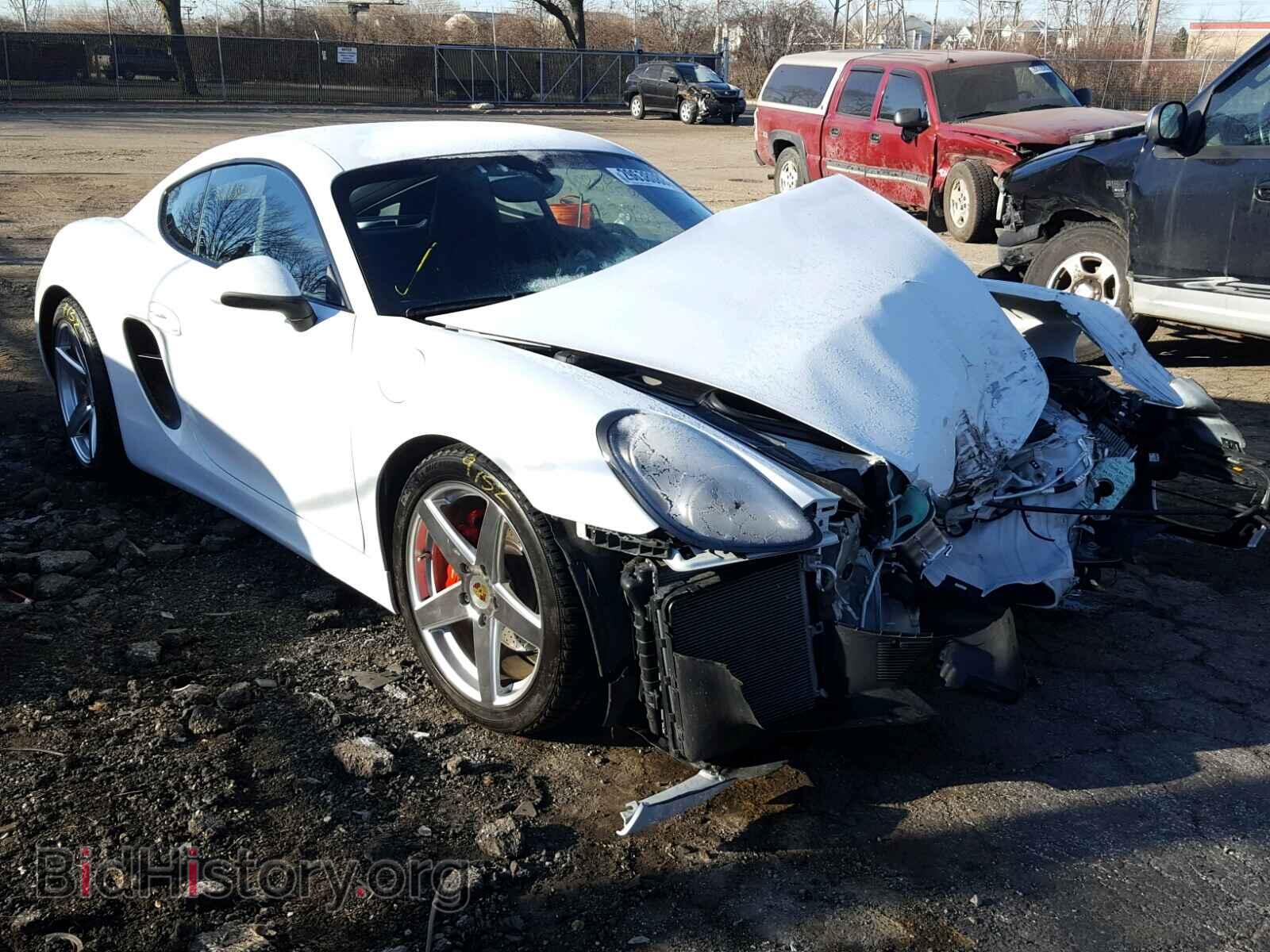 Фотография WP0AB2A85FK184699 - PORSCHE CAYMAN 2015