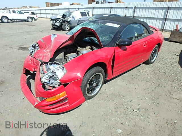2002 MITSUBISHI ECLIPSE - VIN: 4A3AE45G82E000317 - Фото 2