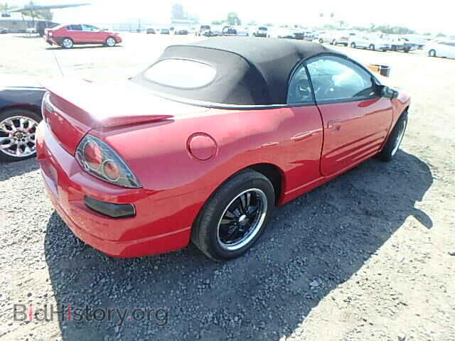 2002 MITSUBISHI ECLIPSE - VIN: 4A3AE45G82E000317 - Фото 4