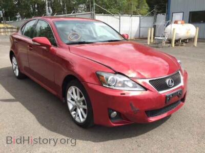 2012 Lexus IS350 IS350 AWD, burgundy — VIN JTHCE5C26C5002799, Copart