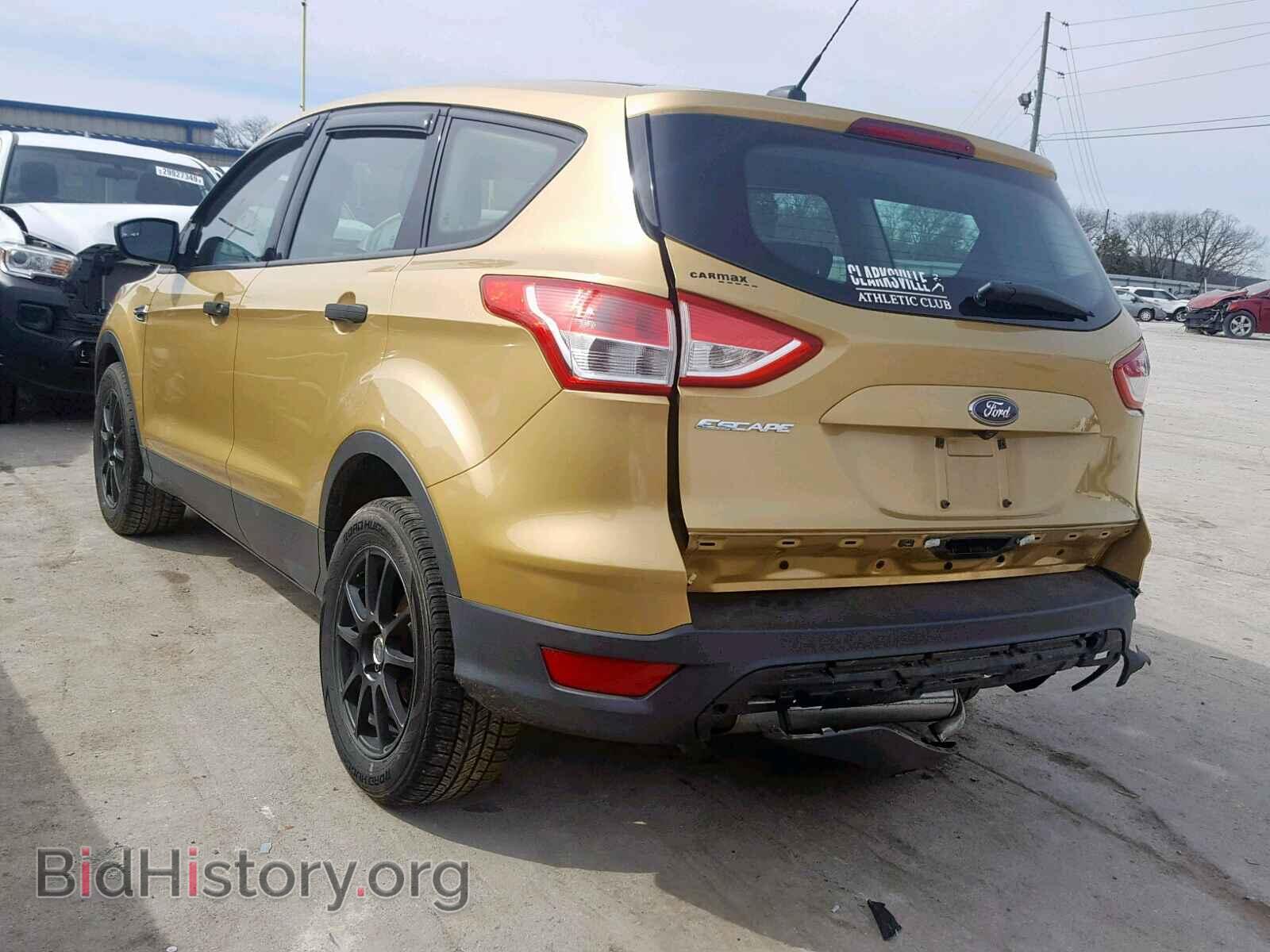2014 FORD ESCAPE S - VIN: 1FMCU0F76EUC57052 - Фото 3