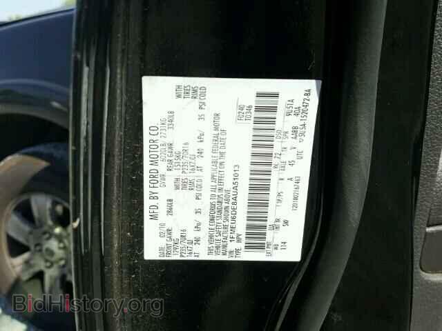 2010 FORD EXPLORER - VIN: 1FMEU6DE8AUA51013 - Фото 10