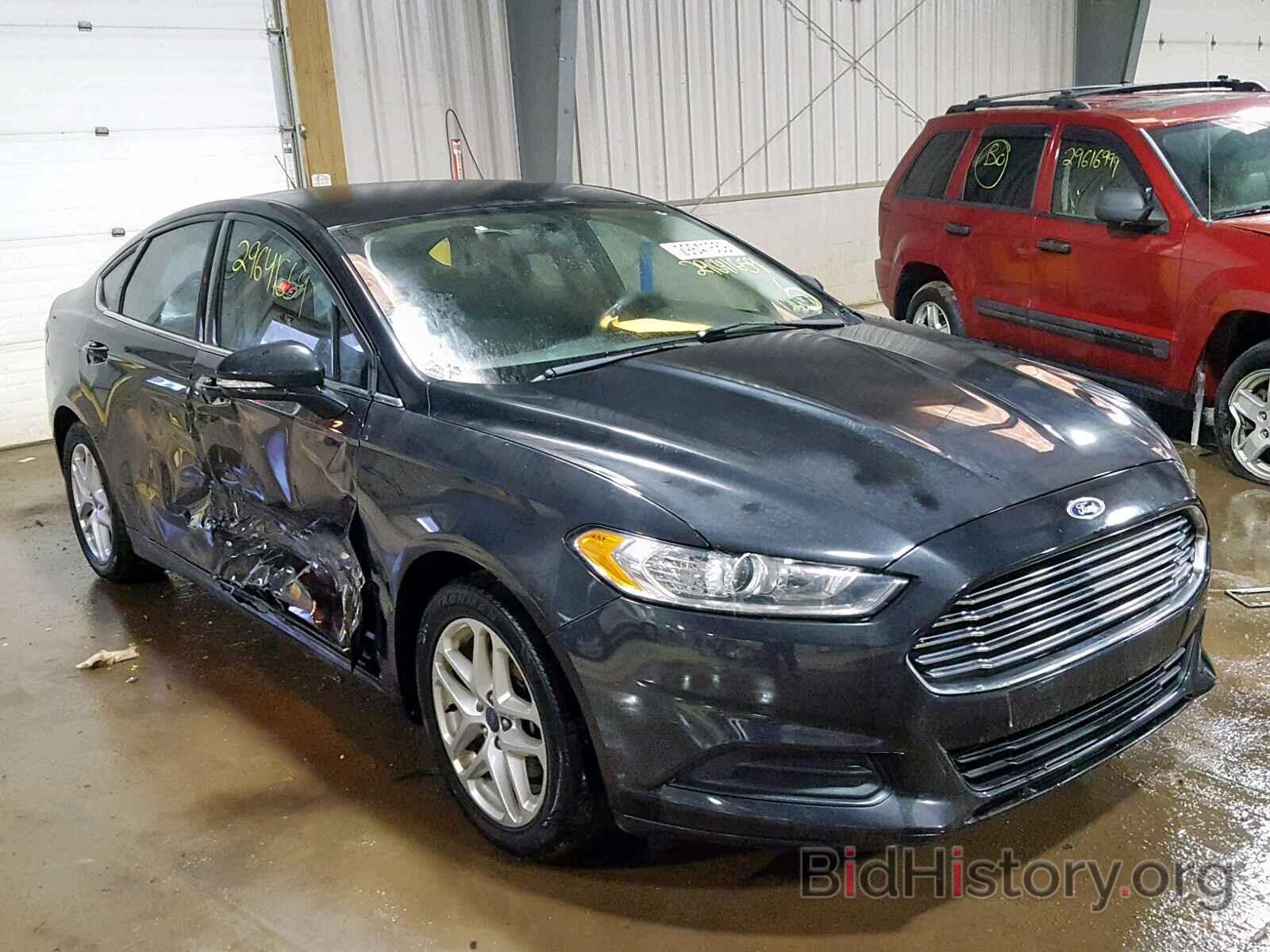 Photo 3FA6P0H78DR233661 - FORD FUSION SE 2013