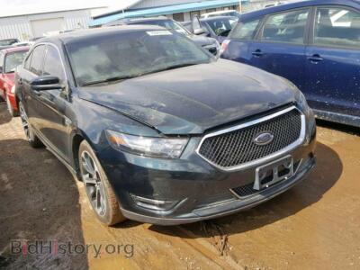 2014 Ford TAURUS Taurus SHO, black — VIN 1FAHP2KT5EG173941, Copart