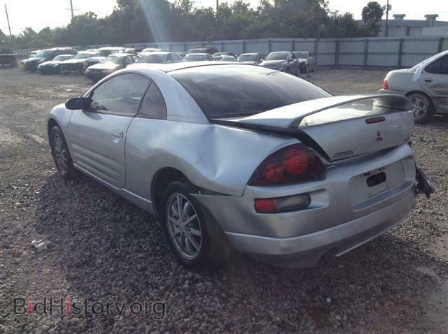 2001 MITSUBISHI ECLIPSE - VIN: 4A3AC44G11E176549 - Фото 3