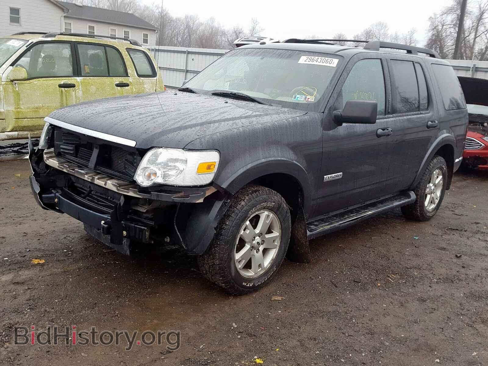 2007 FORD EXPLORER - VIN: 1FMEU73EX7UA87205 - Фото 2
