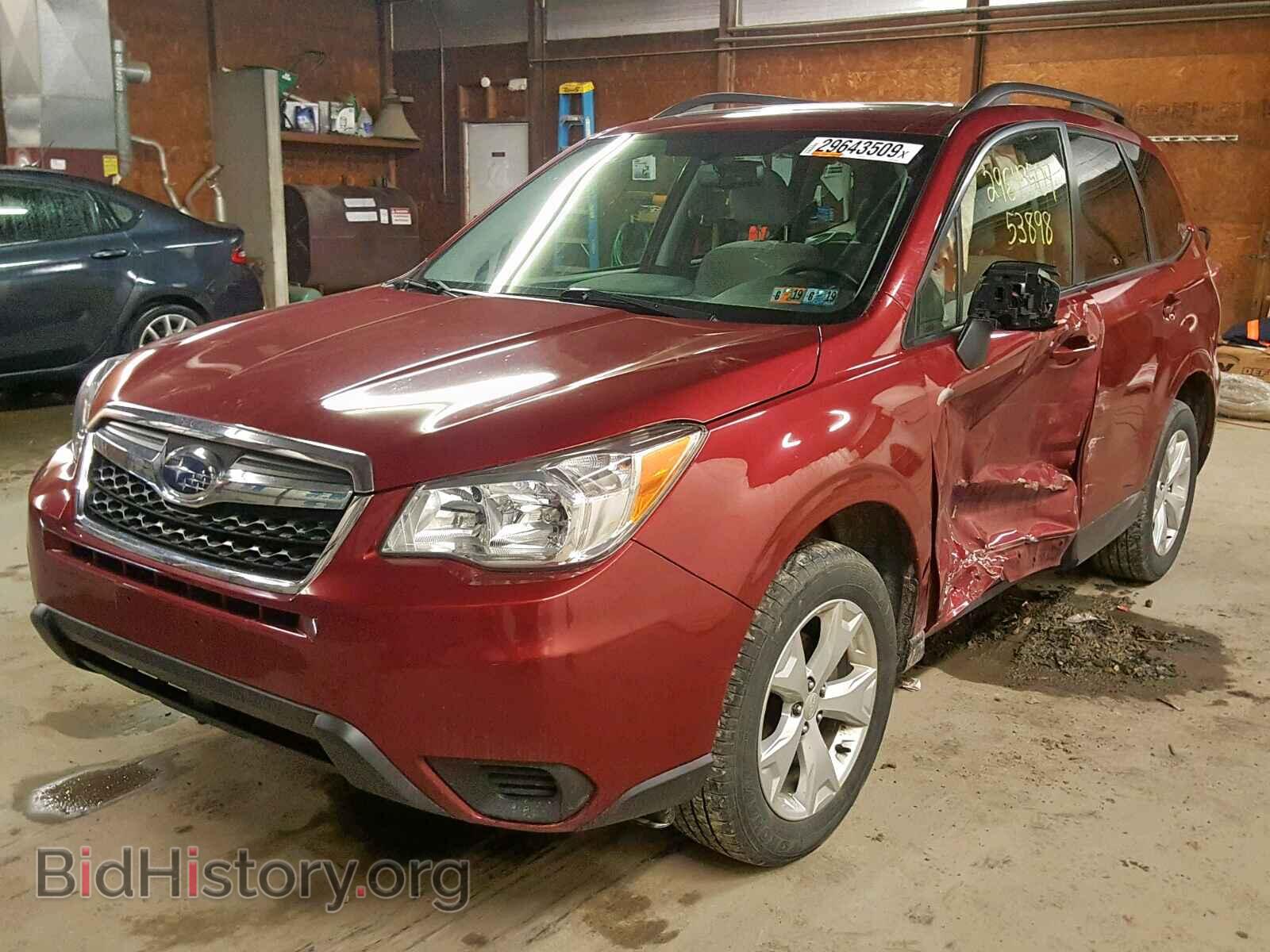 2015 SUBARU FORESTER - VIN: JF2SJADC2FH443651 - Фото 2