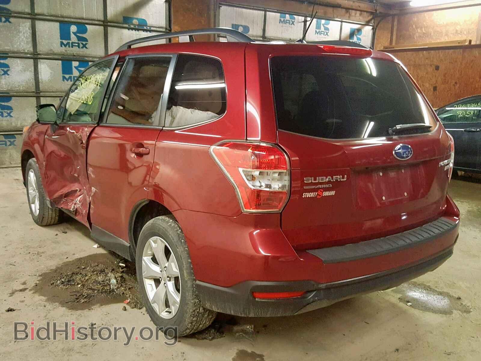 2015 SUBARU FORESTER - VIN: JF2SJADC2FH443651 - Фото 3