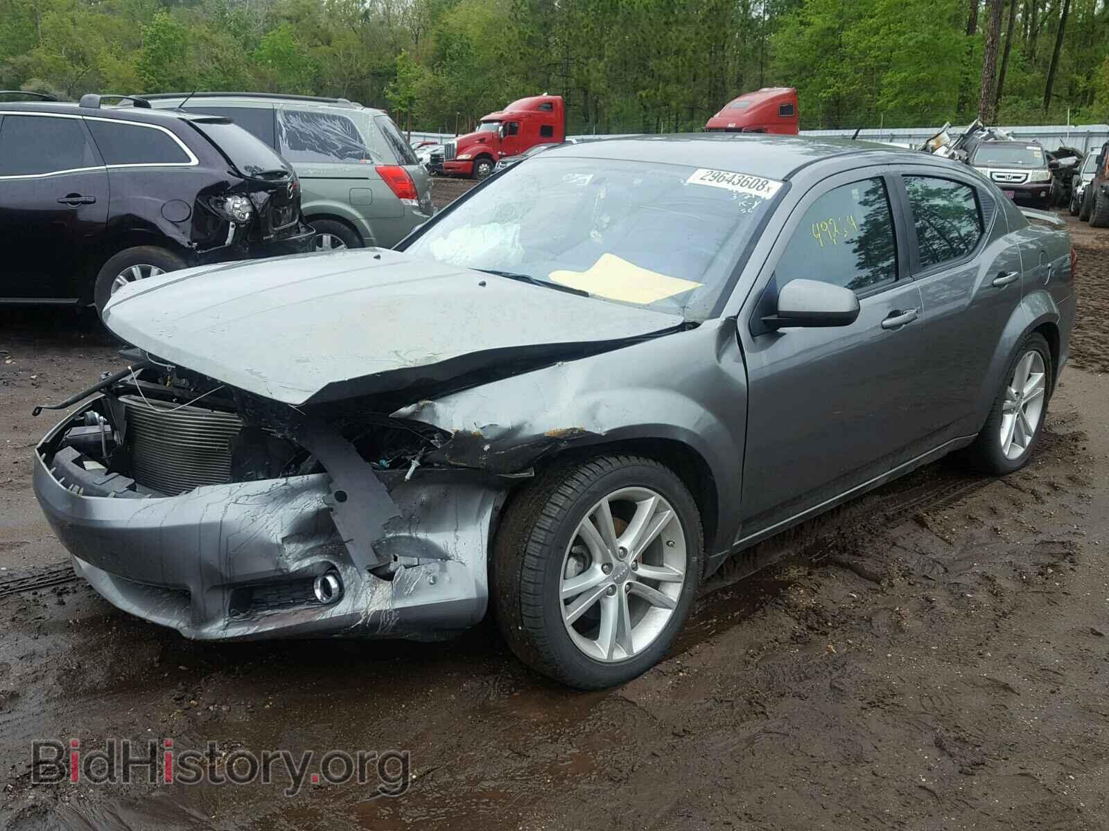 2013 DODGE AVENGER - VIN: 1C3CDZCB2DN552440 - Фото 2