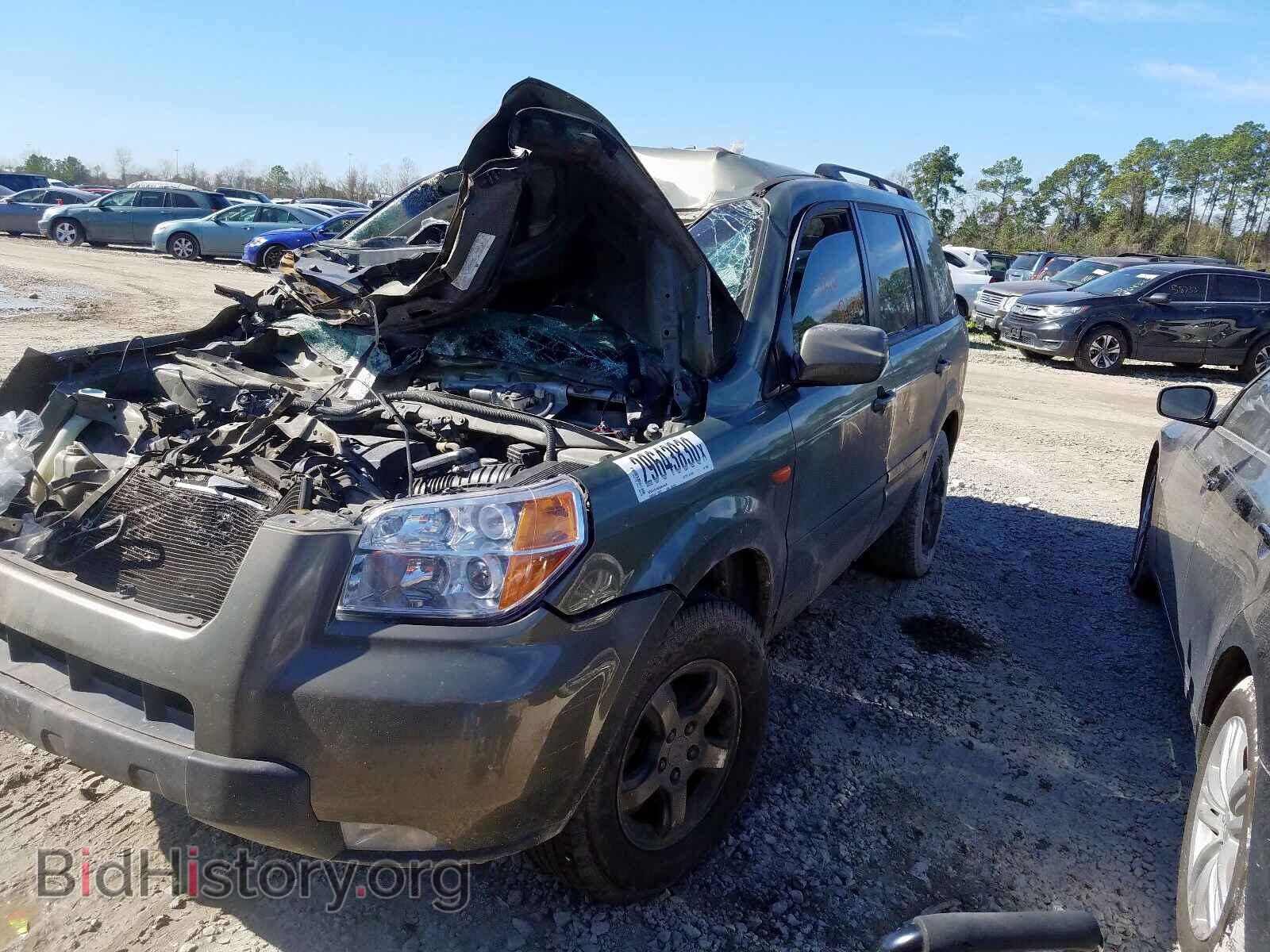2007 HONDA PILOT - VIN: 5FNYF28607B009556 - Фото 2