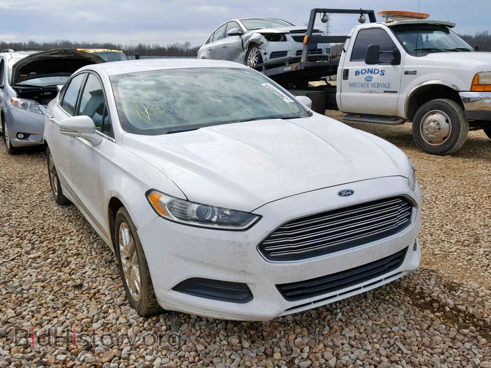 Photo 3FA6P0H73DR222499 - FORD FUSION SE 2013