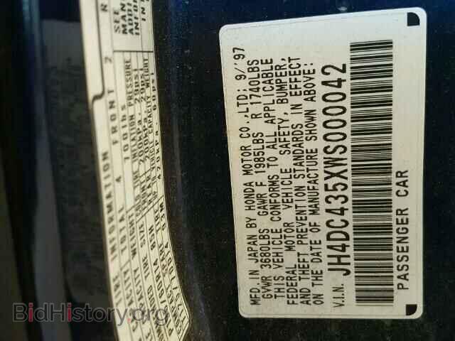 1998 ACURA INTEGRA - VIN: JH4DC435XWS000042 - Фото 10