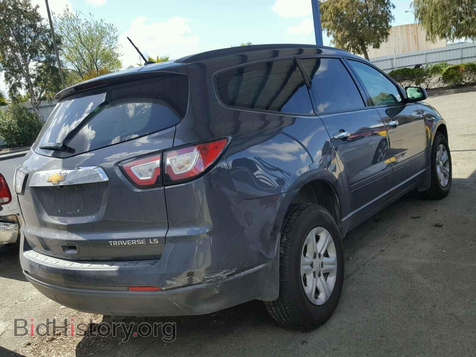 2014 CHEVROLET TRAVERSE - VIN: 1GNKRFKD7EJ306719 - Фото 4