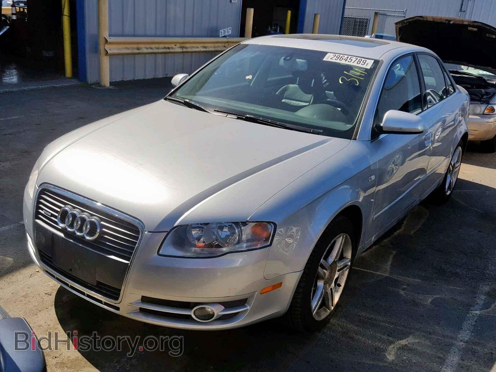 2006 AUDI A4 - VIN: WAUDF78E76A013370 - Фото 2