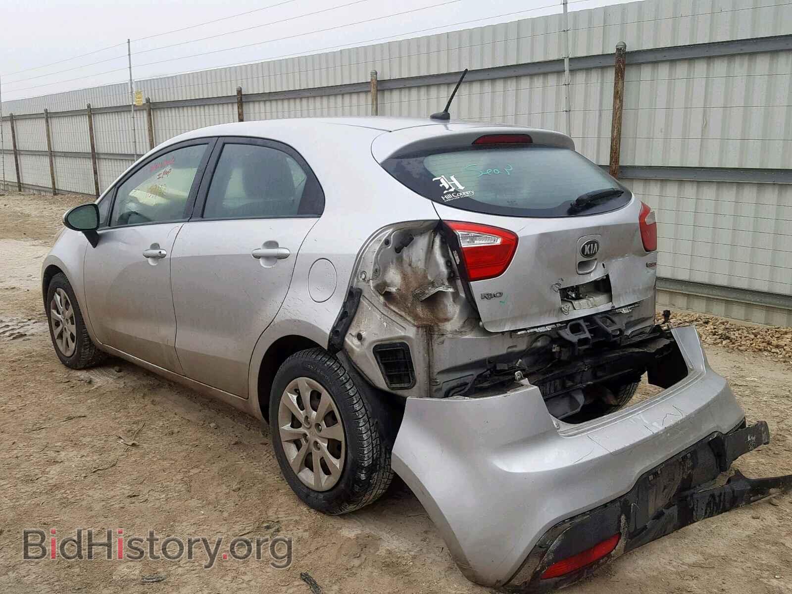 2013 KIA RIO - VIN: KNADM5A32D6205458 - Фото 3