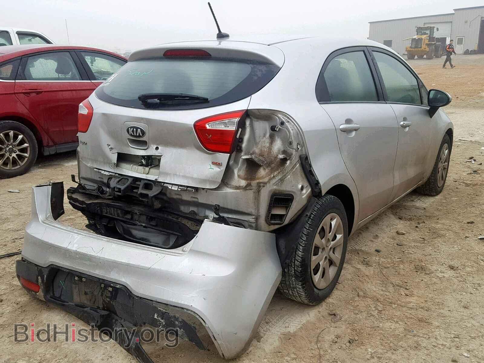 2013 KIA RIO - VIN: KNADM5A32D6205458 - Фото 4