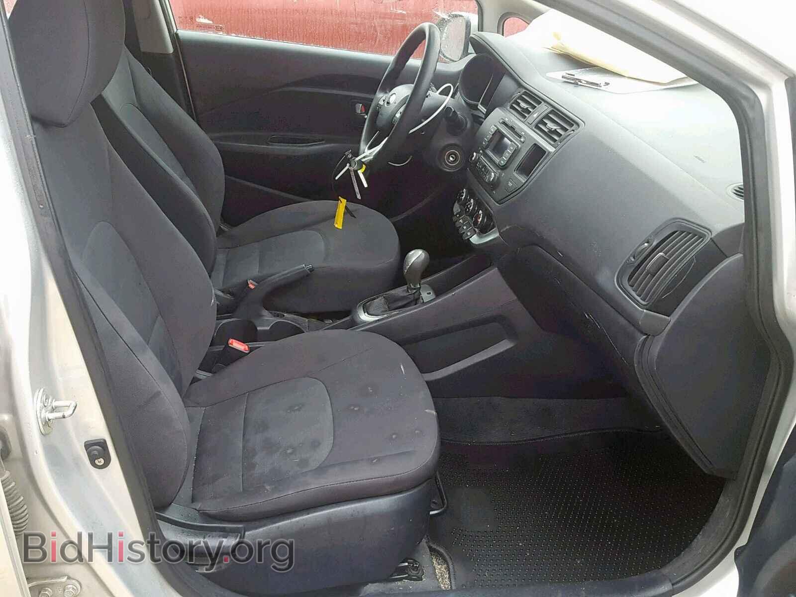 2013 KIA RIO - VIN: KNADM5A32D6205458 - Фото 5