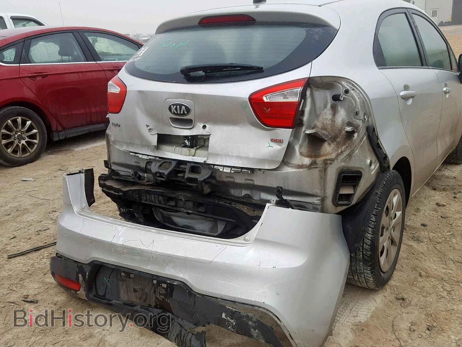 2013 KIA RIO - VIN: KNADM5A32D6205458 - Фото 9